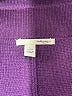 Halogen Purple Cardigan Size Lg Petite - photo 7