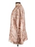 Vince. 100% Silk Paisley Tan Long Sleeve Silk Top Size L - photo 5