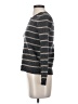 Wallace Stripes Gray Wool Pullover Sweater Size XS - photo 5