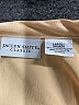 Jaclyn Smith 100% Polyester Metallic Tan 3/4 Sleeve Blouse Size L - photo 7