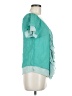 Madison Marcus Teal Short Sleeve Blouse Size M - photo 4