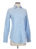 Theory Blue Long Sleeve Button-Down Shirt Size S - photo 1