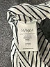 CAbi 100% Cotton Stripes Gray 3/4 Sleeve Top Size M - photo 8