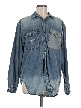 Oneteaspoon Long Sleeve Button Down Shirt