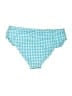 Cupshe 100% Polyester Checkered-gingham Blue Swimsuit Bottoms Size M - photo 2