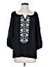 Nanette Lepore Black 3/4 Sleeve Blouse Size S - photo 1