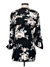 Youtalia 100% Polyester Black 3/4 Sleeve Blouse Size S - photo 2