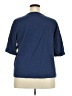 Unbranded Blue Short Sleeve Top Size 3X - photo 2