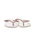Havaianas Silver Flip Flops Size 7 - photo 2