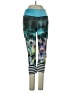 Onzie Graphic Teal Yoga Pants Size XS - photo 1