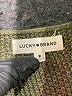Lucky Brand Solid Green Pullover Sweater Size M - photo 7