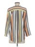 Ruby Rd. Stripes Orange 3/4 Sleeve Blouse Size S - photo 2