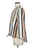 Ruby Rd. Stripes Orange 3/4 Sleeve Blouse Size S - photo 5