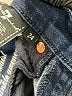 7 For All Mankind Chevron-herringbone Blue Jeans Size 24 waist - photo 9