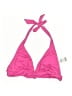 MICHAEL Michael Kors Solid Pink Swimsuit Top Size XL - photo 1