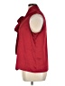 Kasper Burgundy Sleeveless Blouse Size XL - photo 5