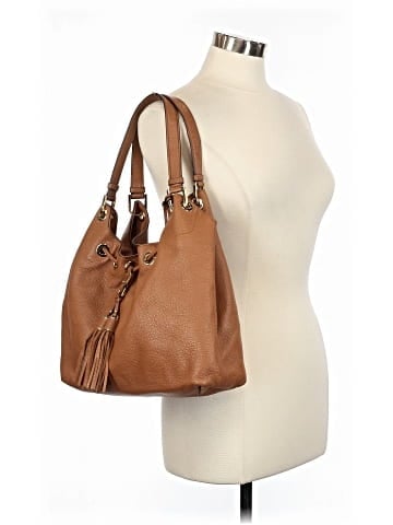 MICHAEL Michael Kors Leather Bucket Bag (view 2)