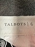 Talbots Print Black Shorts Size 6 - photo 3