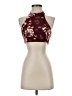 Reverse Burgundy Sleeveless Blouse Size XS - photo 1