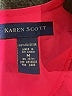 Karen Scott 100% Polyester Pink Short Sleeve Blouse Size M - photo 7