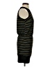 Greylin Stripes Black Casual Dress Size S - photo 4
