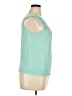 M.S.S.P. Green Sleeveless Blouse Size XL - photo 4
