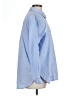 Talbots 100% Cotton Color Block Blue Long Sleeve Button-Down Shirt Size L - photo 4
