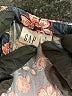 Gap 100% Rayon Floral Black Casual Dress Size S - photo 7
