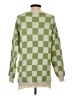 Roolee Checkered-gingham Green Pullover Sweater Size XS - photo 2