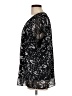 CAbi 100% Polyester Stars Black Short Sleeve Blouse Size L - photo 5