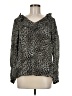 Talbots Gray Long Sleeve Blouse Size M - photo 1