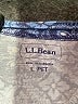 L.L.Bean Paisley Blue Casual Dress Size L - photo 7