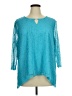 Alfred Dunner 100% Polyester Teal 3/4 Sleeve Top Size XL - photo 1