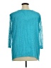 Alfred Dunner 100% Polyester Teal 3/4 Sleeve Top Size XL - photo 2
