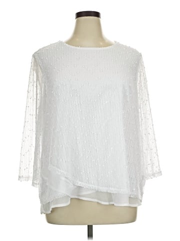Alfred Dunner 3/4 Sleeve Blouse (view 1)