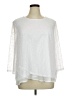 Alfred Dunner 100% Polyester White 3/4 Sleeve Blouse Size 1X - photo 1