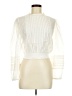 Zara Ivory Long Sleeve Blouse Size M - photo 1