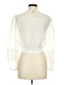 Zara Ivory Long Sleeve Blouse Size M - photo 2