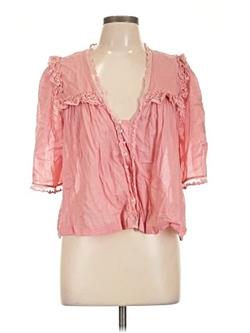 Free People 3/4 Sleeve Blouse (view 1)