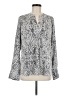 Calvin Klein Gray Long Sleeve Blouse Size M - photo 1
