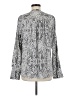 Calvin Klein Gray Long Sleeve Blouse Size M - photo 2