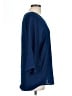 Chaus 100% Polyester Blue 3/4 Sleeve Blouse Size L - photo 4