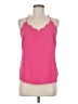 J. by J.Crew 100% Polyester Pink Sleeveless Top Size 8 - photo 1