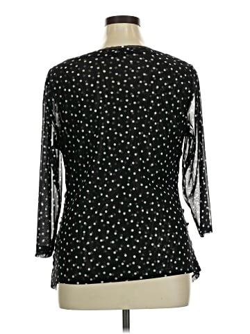 INC International Concepts 3/4 Sleeve Blouse (view 2)