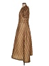 INA Argyle Brown Casual Dress Size L - photo 5