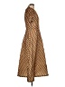 INA Argyle Brown Casual Dress Size L - photo 4