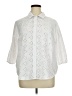 Blair White 3/4 Sleeve Blouse Size XL - photo 1