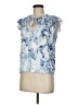 Bella Dahl Blue Sleeveless Blouse Size M - photo 4