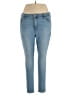 Old Navy Solid Blue Jeans Size 16 - photo 1