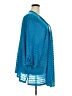 Catherines 100% Polyester Teal Cardigan Size 5X - photo 4